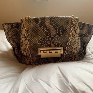 Zac Posen Small Eartha in Python